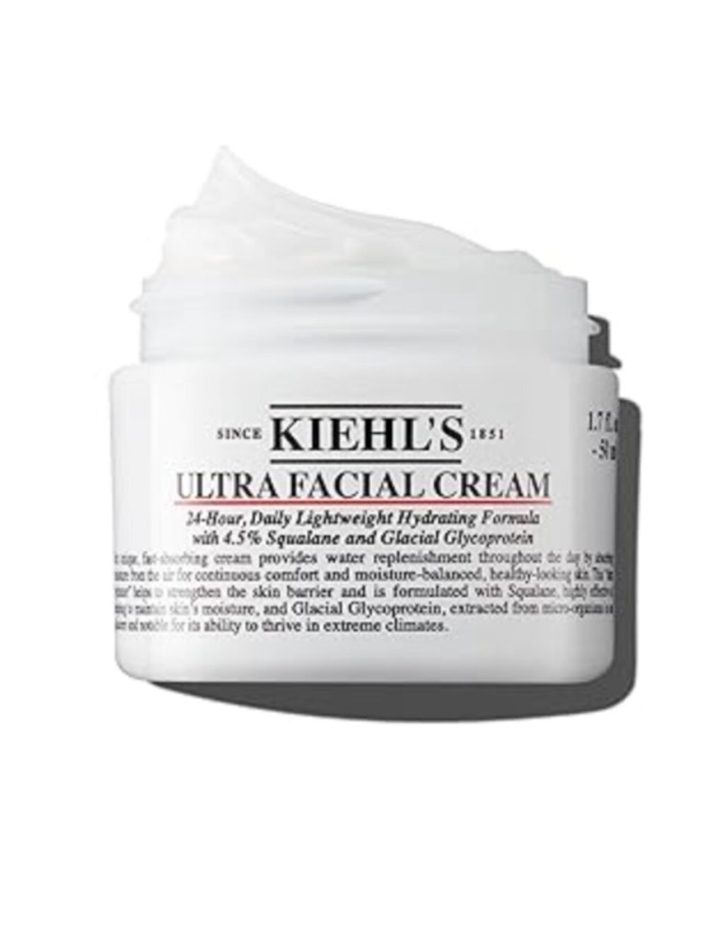 Kiehl's Ultra Facial Cream (1.7 oz container + partial refill pouch)